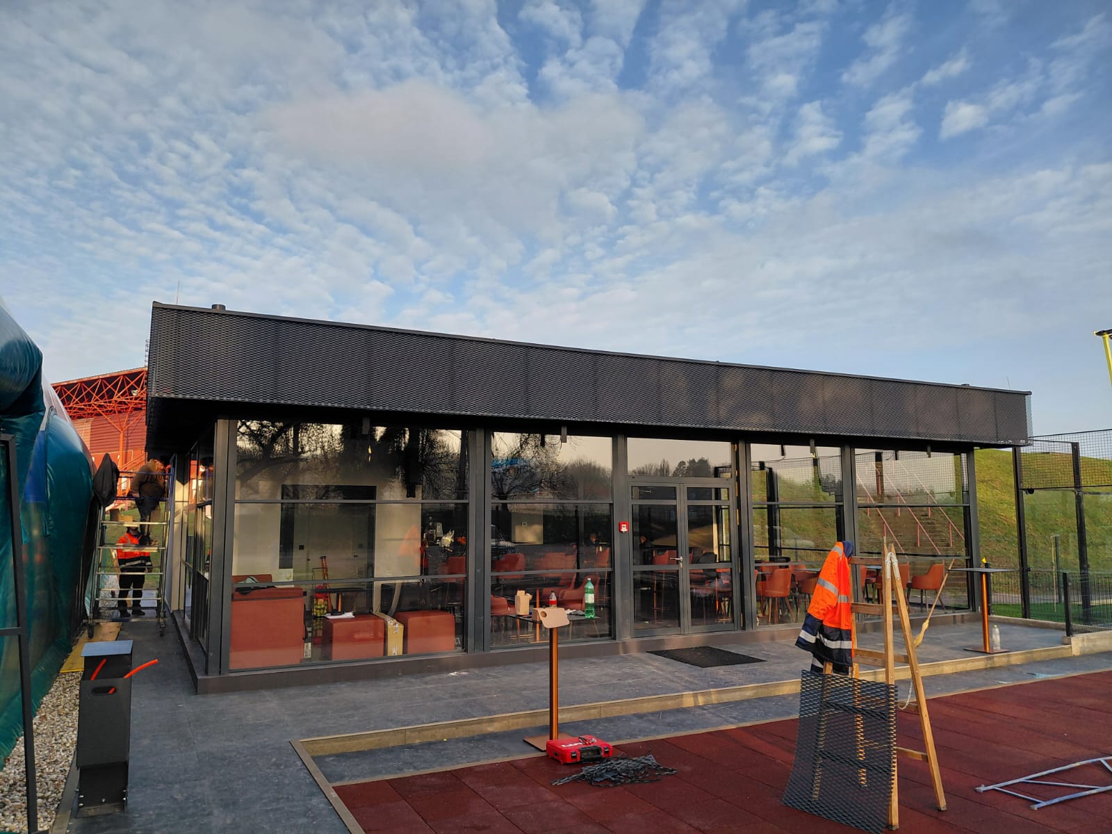 Čelična terasa – izvedba